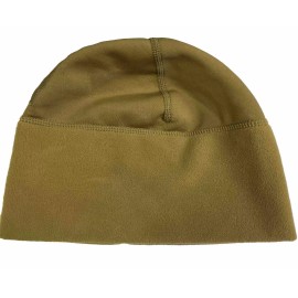 Peckham USMC Polartec Hardface Wind Pro Fleece Coyote Watch Cap Beanie Small Medium New