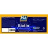 Biotin 500 mcg, for skin and hair, high dose, without