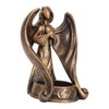 Candle Holder Resin Candlestick Base Angel Figurine Design Home Decoration