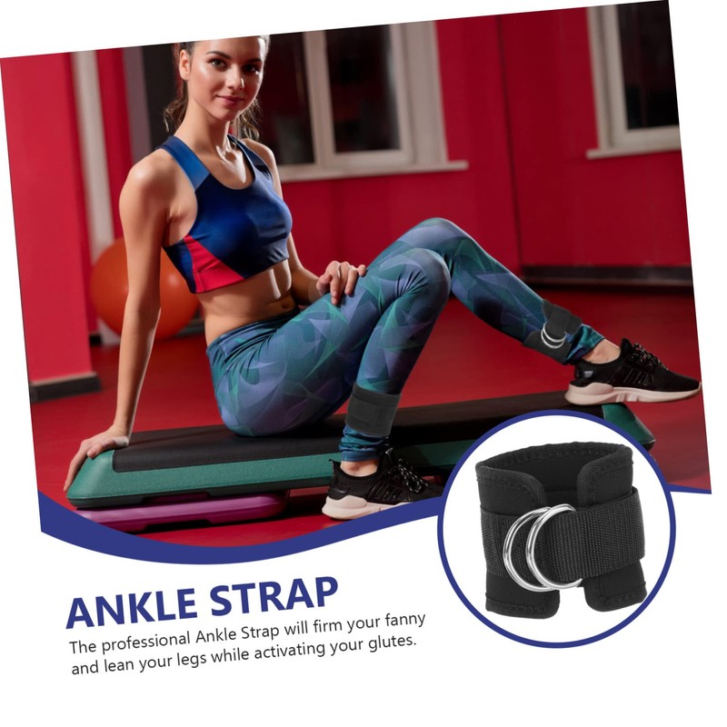 Abaodam 1 Set Ankle Workout Straps for Gym Training Adjustable