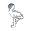 Staedter Embossing Flamingo Shape Cookie Cutter, Silver