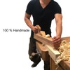 BUNBAN Coniferous wood shavings handmade sustainable rustic packaging or decoration