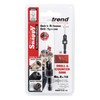Trend Snappy 9.5mm Diameter Adjustable Countersink with Drill, Ideal for