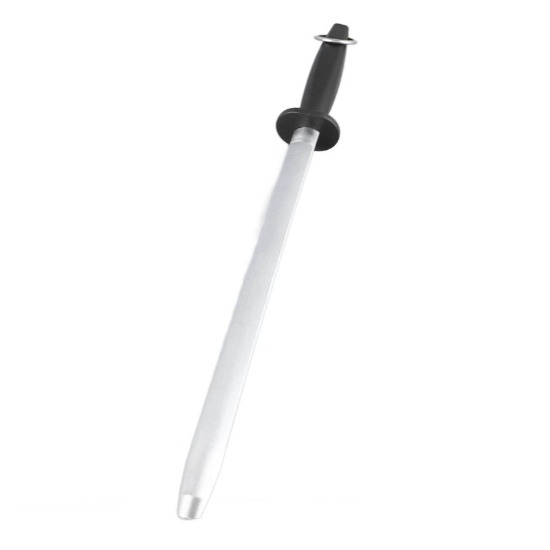 12in High Carbon Steel Hand Held Knife Sharpener Rod Professional