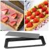 Cyimi 14 Inch Rectangular Tart Pan Set of 2, Nonstick