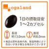 オーガランド［ogaland］ 黒にんにく卵黄 [ 90カプセル / 約3ヶ月分 ] (青森産国産黒にんにく使用) S-アリルシステイン ビタミンC