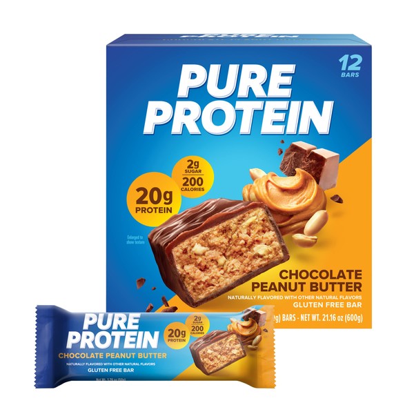 Pure Protein Pure Protein Bars, High Protein, Nutritious Snacks to