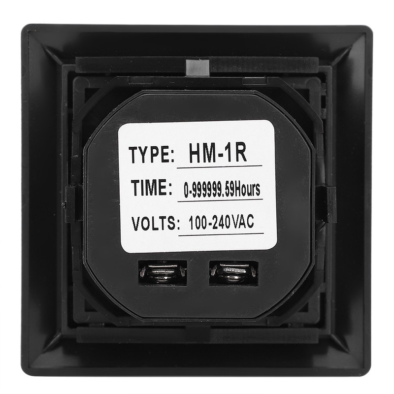 Digital Display Hour Meter High Accuracy Timer 50/60HZ Universal HM‑1R