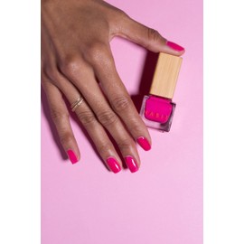 Habit Cosmetics | Vegan, Toxin-Free & Sustainably Packaged Nail Polish - Pink - 0.3oz (Forbidden Fruit)