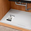 Aisslro Under Sink Mat 22" X 19", Waterproof Silicone Under
