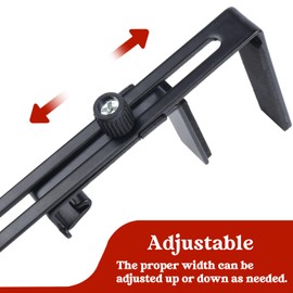 Kungfu Mall Christmas Stocking Hangers for Fireplace, Adjustable Christmas Stocking Hooks, Christmas Stocking Holders, Mantel Hanger Hooks, Christmas Stocking Clips for Christmas Party Decoration