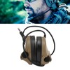 Noise Canceling Earmuffs Large Range Adjustable Easy Using Helmet Way