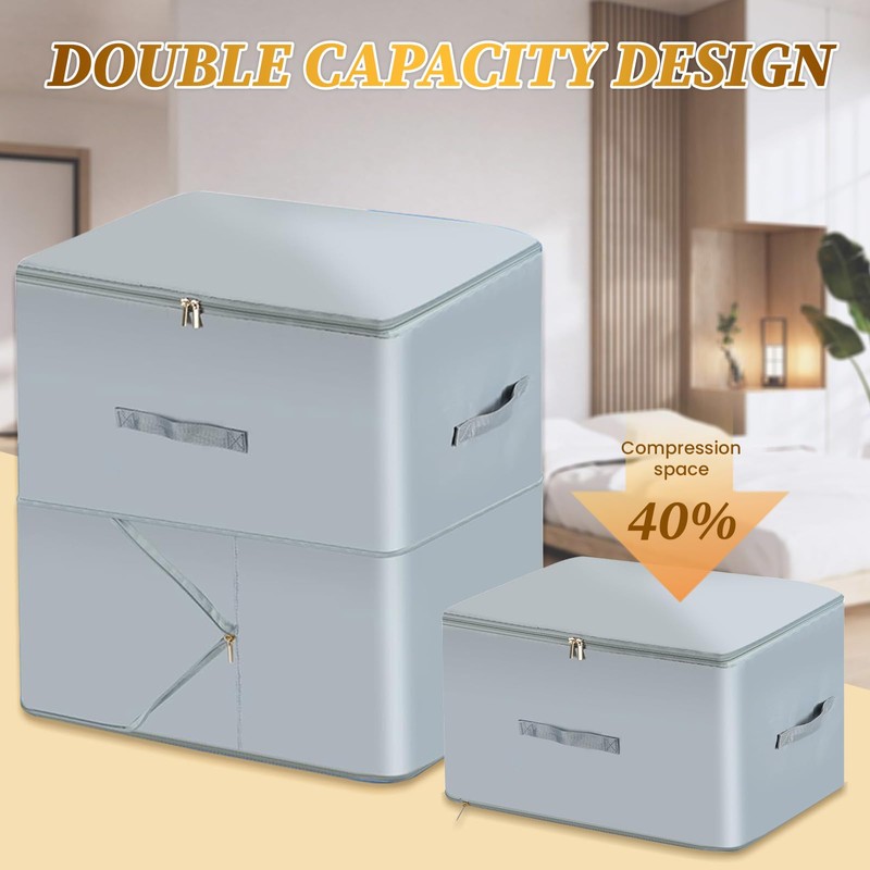 MOLENCO Ultra Space Saving Self-Compressing Organiser, Compressing Bag, Self-Compressing Organiser