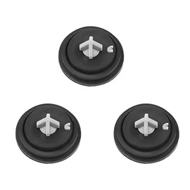 3 Pcs Ideal Standard Flush Valve Seal, Toilet Cistern Flush Parts, Ideal Standard Flush Valve, Flush Valve Seal Compatible with Multiple Models for Ideal Standard Flush Valves