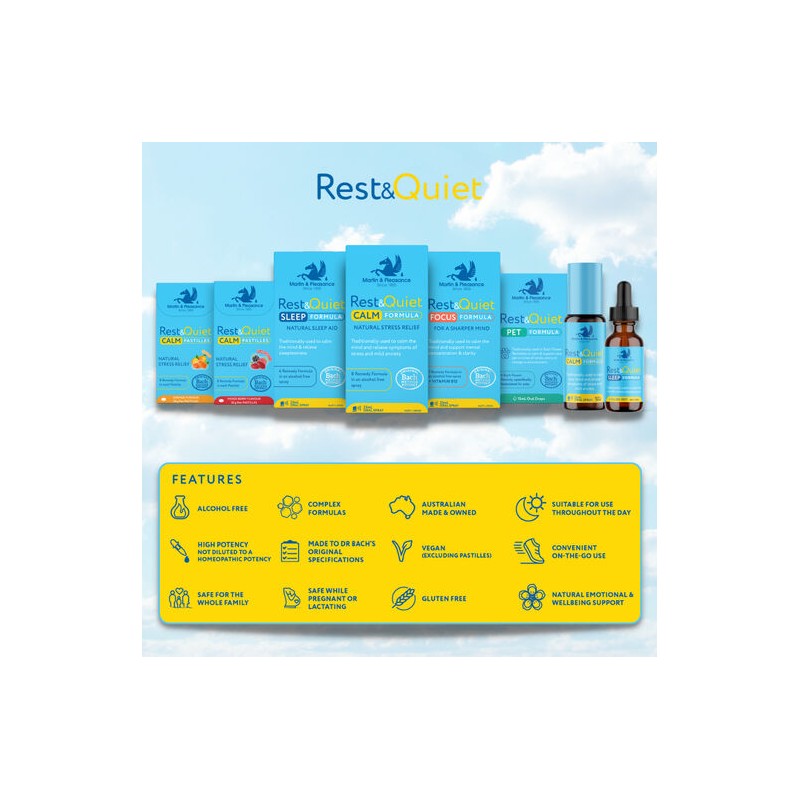Rest & Quiet Martin & Pleasance RestQ Sleepformula Dropper 15mL