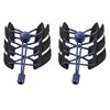 UGY Elastic Shoe Strings with Lock Clips | Stretch No Tie Laces for Kids Adults Speed Shoestrings