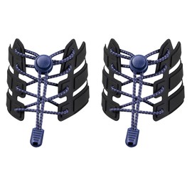 UGY Elastic Shoe Strings with Lock Clips | Stretch No Tie Laces for Kids Adults Speed Shoestrings