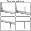 Luomorgo 16 Pcs L Shaped Brackets for Shelves - Heavy