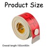 Rumyve Dual Sided Body Measuring Ruler,Soft Cloth Body Tape Measure,Fabric