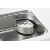 Yoshikawa SJ2430 Triangle Corner with Lid, Punching, Stainless Steel, Silver,