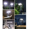 SUNOHE Clip on Solar Motion Sensor Lights Outdoor Waterproof with