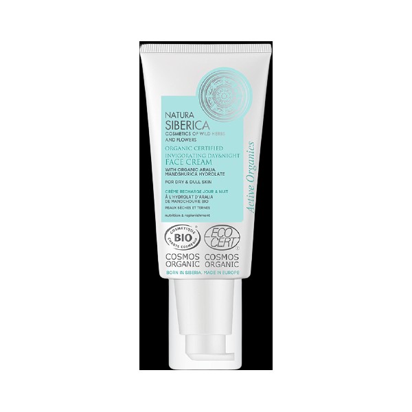 Natura Siberica Invigorating Day & Night Face Cream, 50 ml