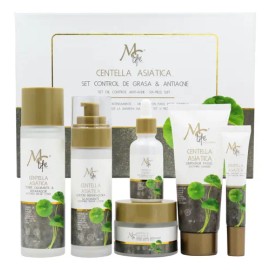 Set Facial 6 en 1 Mc Life con Centella Asiática Control Grasa y Acné