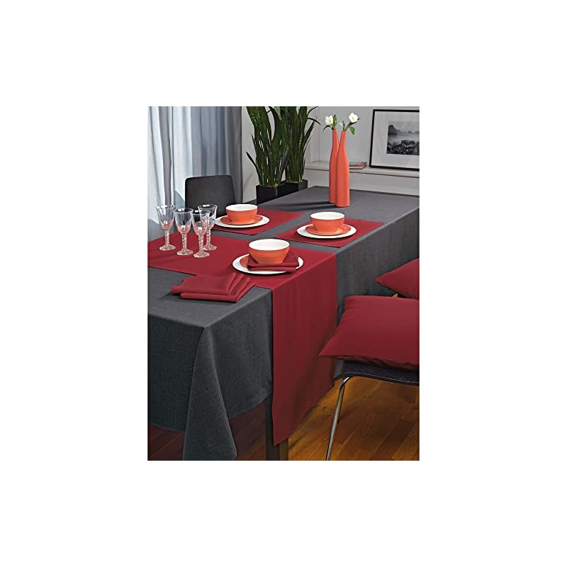 Sander Table runner vermilion size 50x140 cm