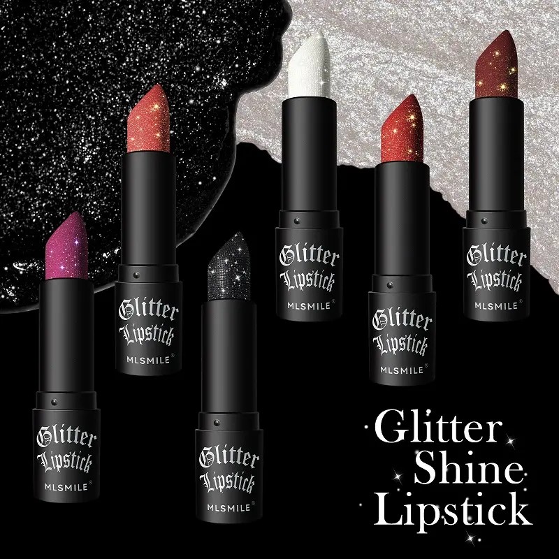 Lápiz Labial Mlsmile 7 Shimmering Shades Metallic