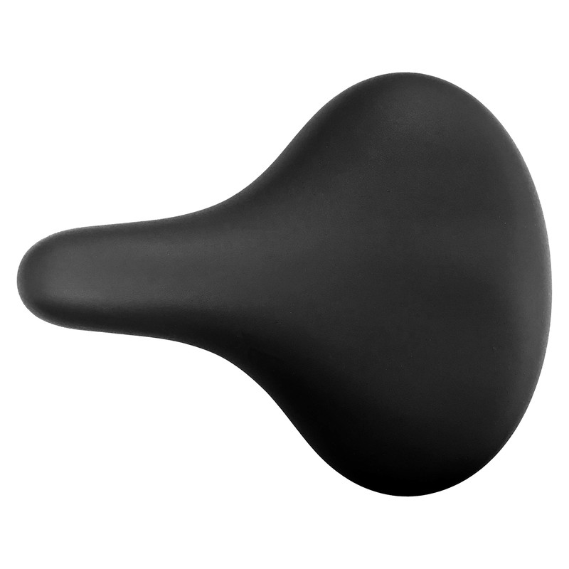 NOGUCHI TTH-003 Bicycle Saddle, Large Soft Saddle, Black, Compatible with