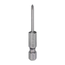 QUARKZMAN #00 Phillips Screwdriver Bit PH00 1/4 Inch Hex Shank 2 Inch (50 mm) Long Magnetic S2 Steel Industrial Quality Screwdriver Bit Cross Head Drill Bits 0.098 Inch (2.5 mm) Rod