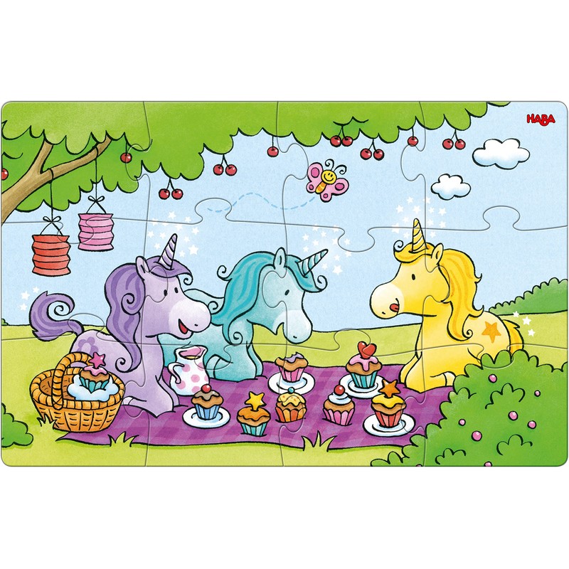 HABA Puzzles Unicorn Glitter Luck - Rosalie & Friends