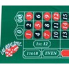Great New Casino Roulette Green Felt Layout 36" X 72