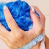 Shower Bouquet SHOWER BOUQUET Loofah Bath-Sponge XL Swirl-Deep-4-Pack // Extra