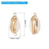 PATIKIL Natural Seashell Charm Kit, 20 Pcs Oval Dyed Shell