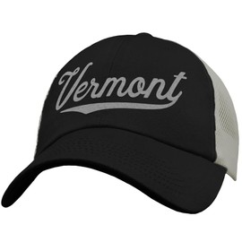 Vermont Hat for Men & Women - State University College Sports Style Trucker Hat - VT USA