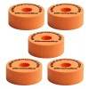 Cympad 5 piece Chromatics ORANGE Foam Cymbal Washers - FREE