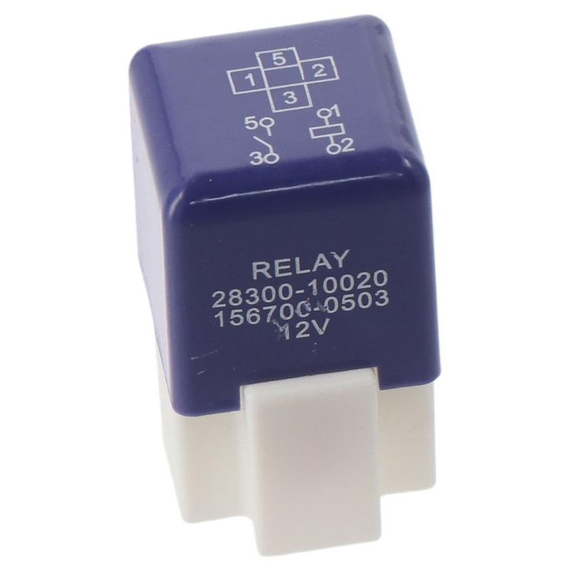 2 Pcs Starter 4 Pin Relay Purple 12 Volt 28300-10020