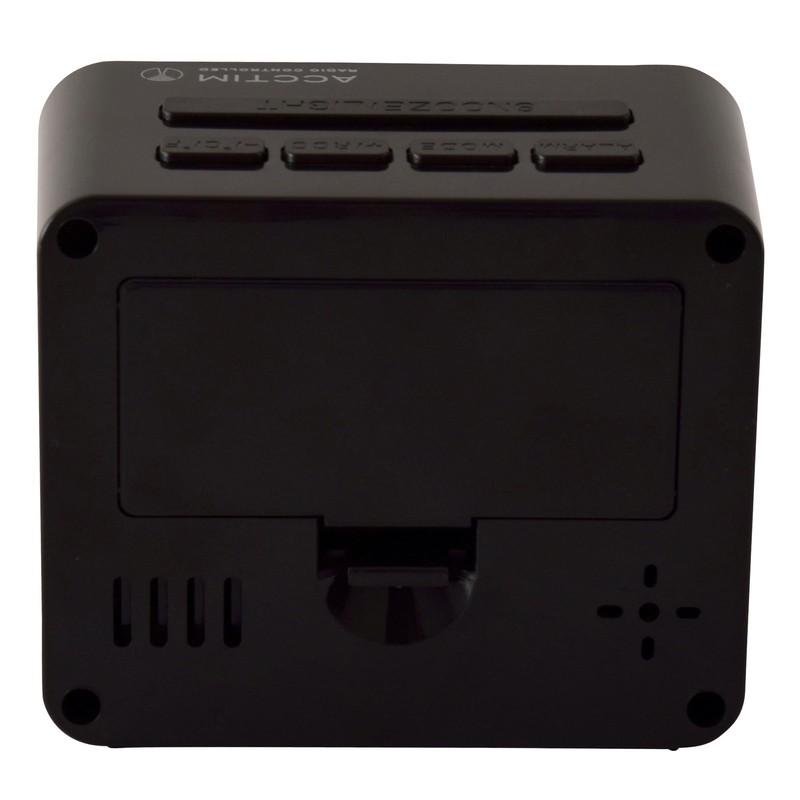 Acctim 71893 Cole Radio Controlled Alarm Clock in Black