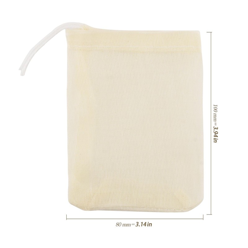 HEIHAK 200 PCS Muslin Bags - Small, 8 x 10