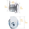 WOOCH Truck Tool Box Lock with Keys, 5/8" Replacement Pickup
