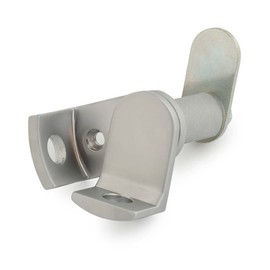 Olympus Lock Padlockable Cam Locks | DCP Series US26D Satin Chrome Cabinet Locks | Padlock Cam Lock for Doors & Drawers