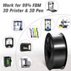 SUNLU Silk PLA Filament 1.75mm, Neatly Wound Shiny PLA 3D