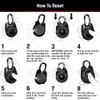 Master Lock 1500iD Set Your Own Directional Combination Padlock, Black