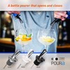Poura Hygienic ClickSeal Alcohol Quick Pourer - Stops Barfly, Dishwasher