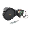 Left Drive Wheel with Preassembled Gearbox Motor, Suspension Spring and