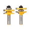 YONICO Cabinet Door Rail and Stile Router Bits Set 2