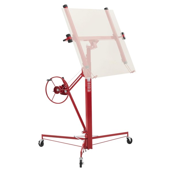 VEVOR 11ft Drywall Lift, Heavy-Duty 150 lbs Sheetrock Hoist with