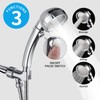 KAIYING Chrome High Pressure Handheld Shower Head with ON/OFF Pause