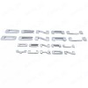 GMC Door Rear DENALI Yukon Emblem Letters Chrome For GMC